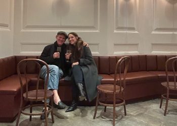 Michael and Laurie Della Femina at Lily Pond in the West Village.