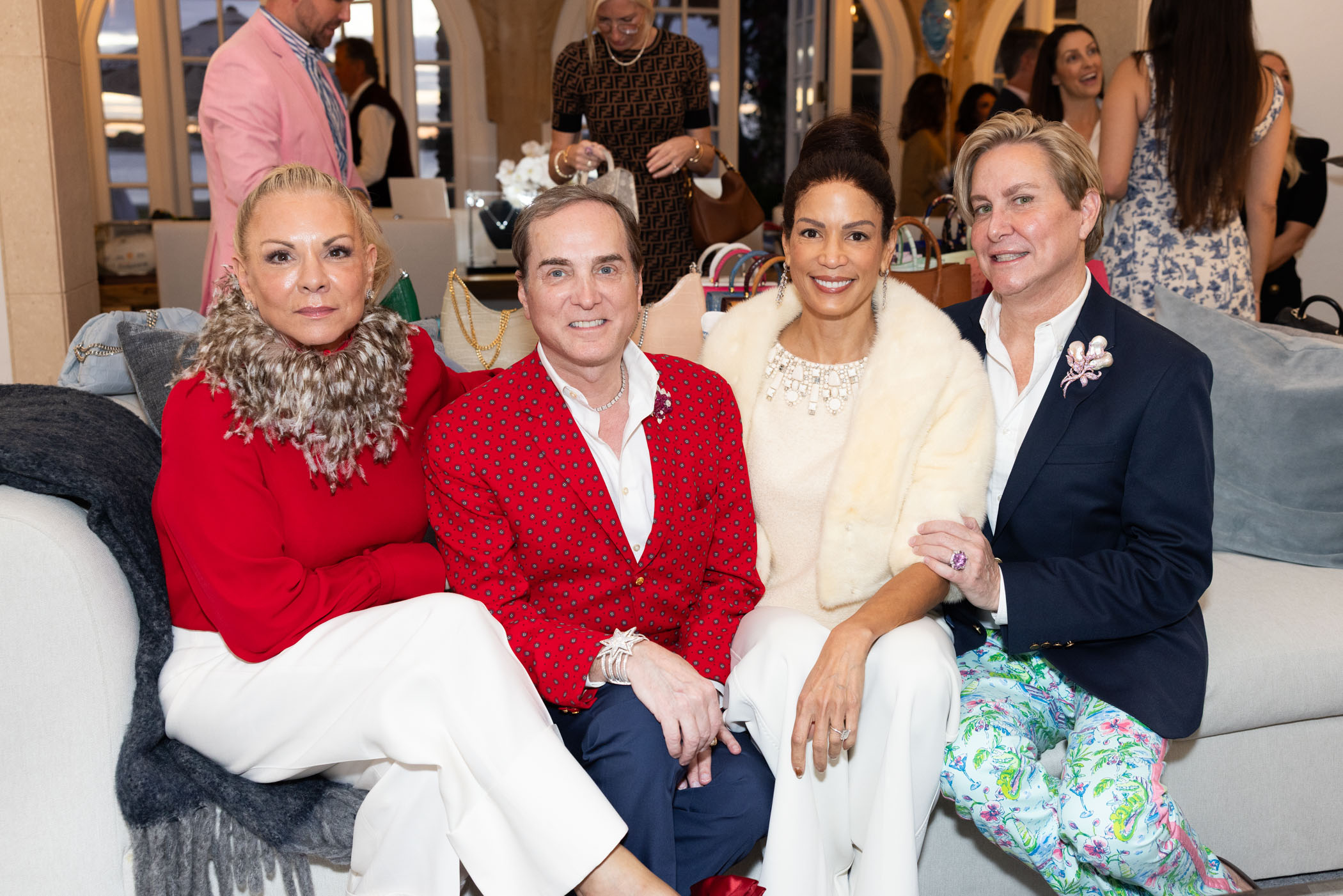 Johnna Pomasan, Guy Clark, Veronica Webb, Harrison Morgan