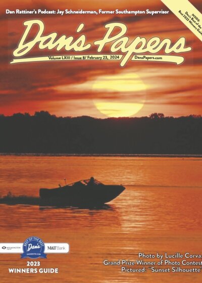February 23, 2024 Dan's Papers cover art by Lucille Corva