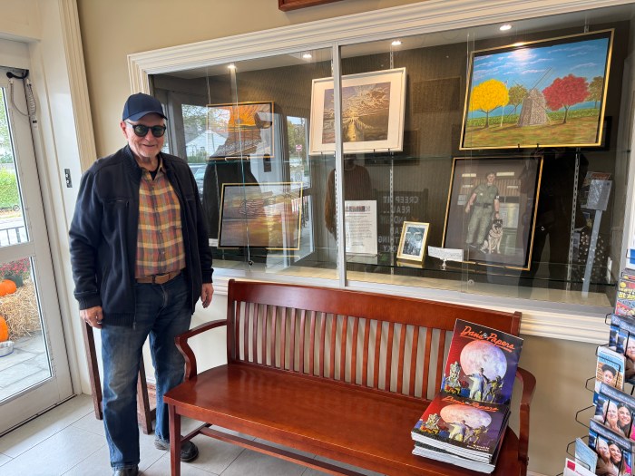 John Melillo showing at the Westhampton Library