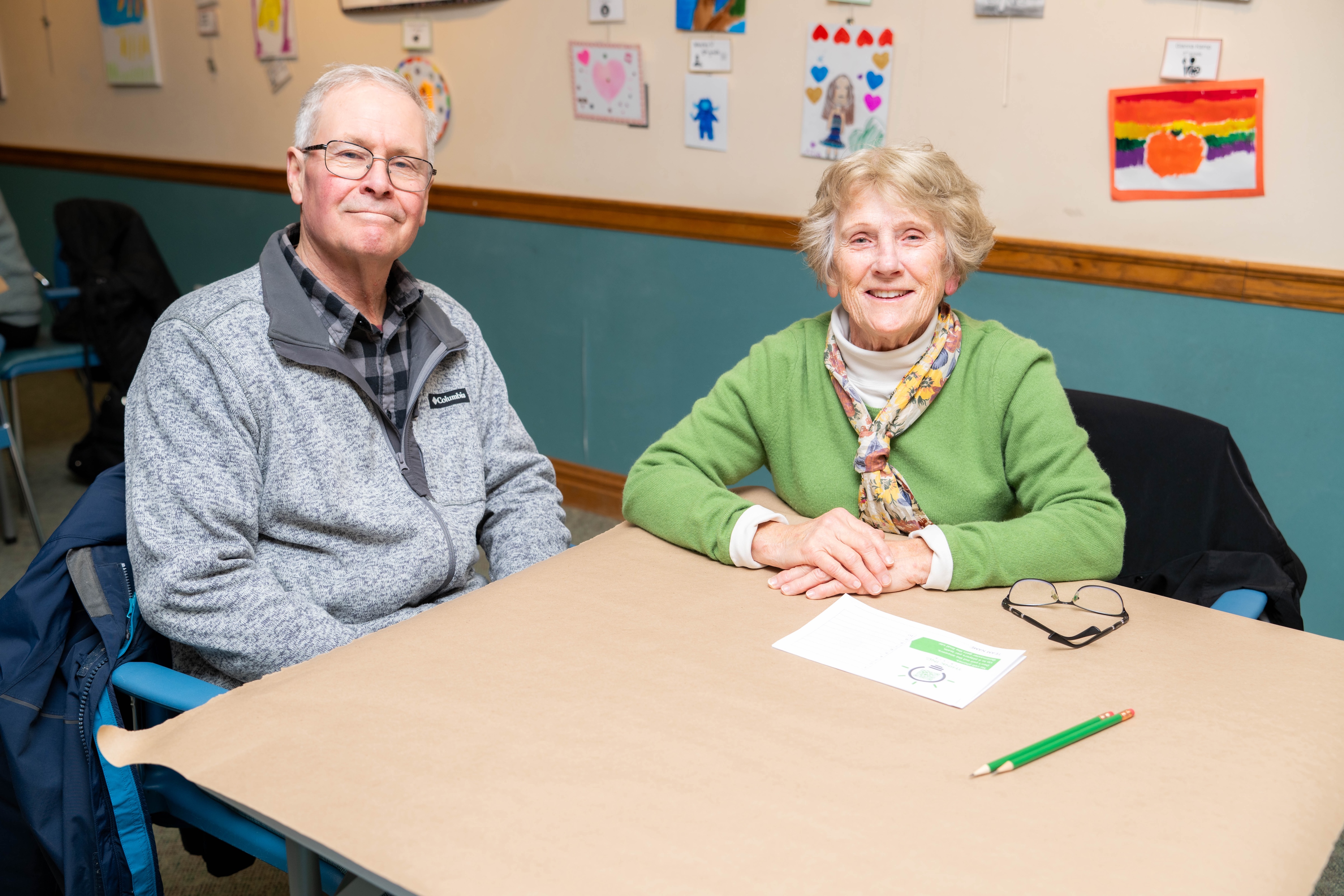 Patty Bower and John Berglin