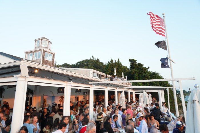 Enjoy great food, music, and a stunning view of Three Mile at Chefs of the Hamptons. 