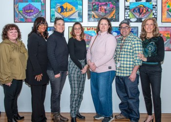 SAC Director Christina Strassfield, Dr. Fatima Morrell, Superintendent of Southampton Union Free School District, Jennifer Cherron, Justine Moody, Pamela Collins, Andrew DeLeo, Simone Levinson, Board Chair SAC