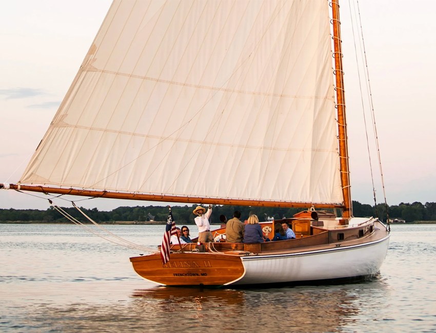 The Selina II, a catboat built on the North Fork in 1926, will return here in the spring, guided by Captain Luna Crowley, great-granddaughter of legendary sailor Frank Mundus and grandniece of legendary sailor Pat Mundus.