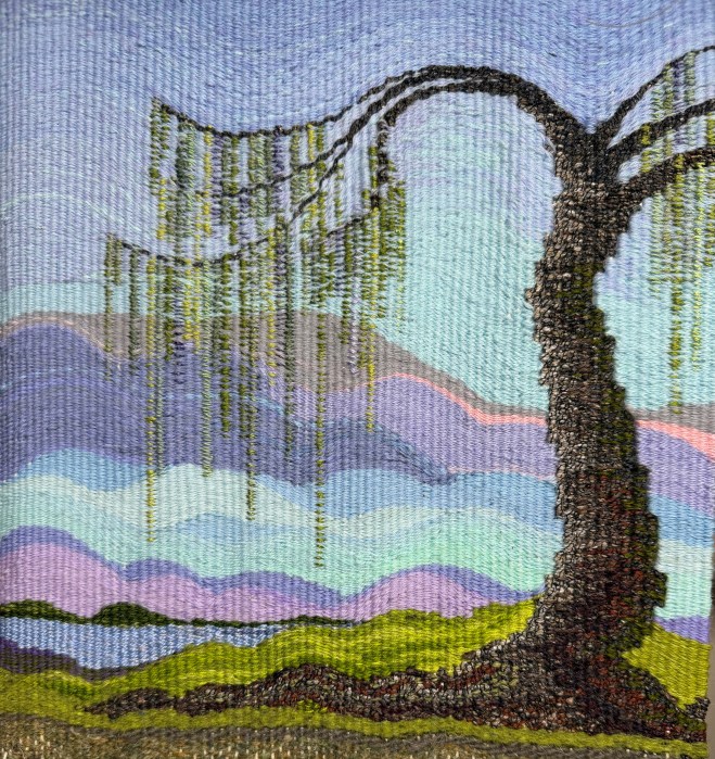 "The Loving Tree" by Pamela Topham on view in Love & Passion 21