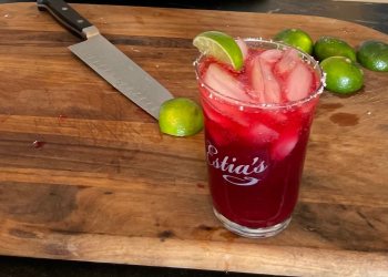 Estia's Hibiscus & Ginger Margarita