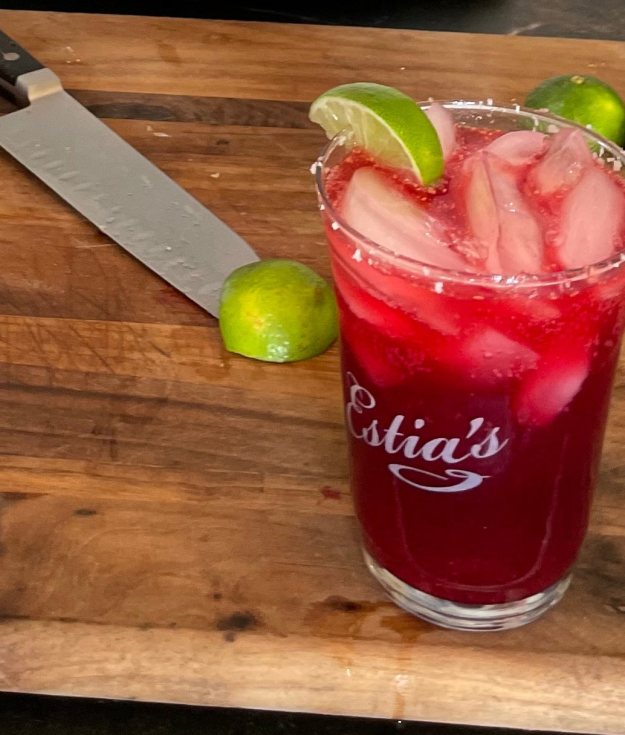 Estia's Hibiscus & Ginger Margarita