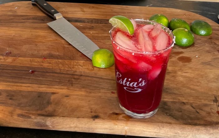 Estia's Hibiscus & Ginger Margarita