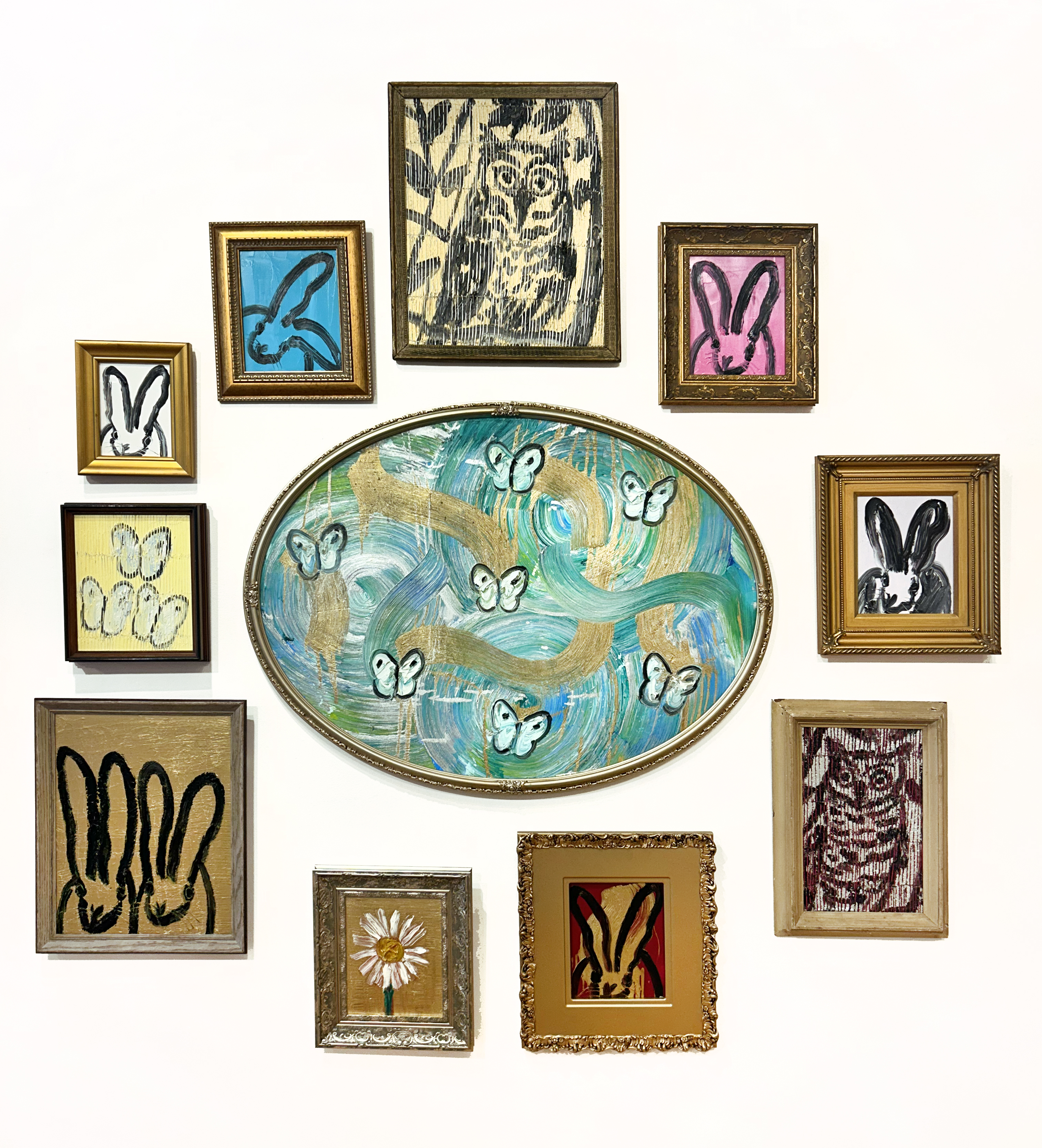 Art by Hunt Slonem, Courtesy DTR Modern