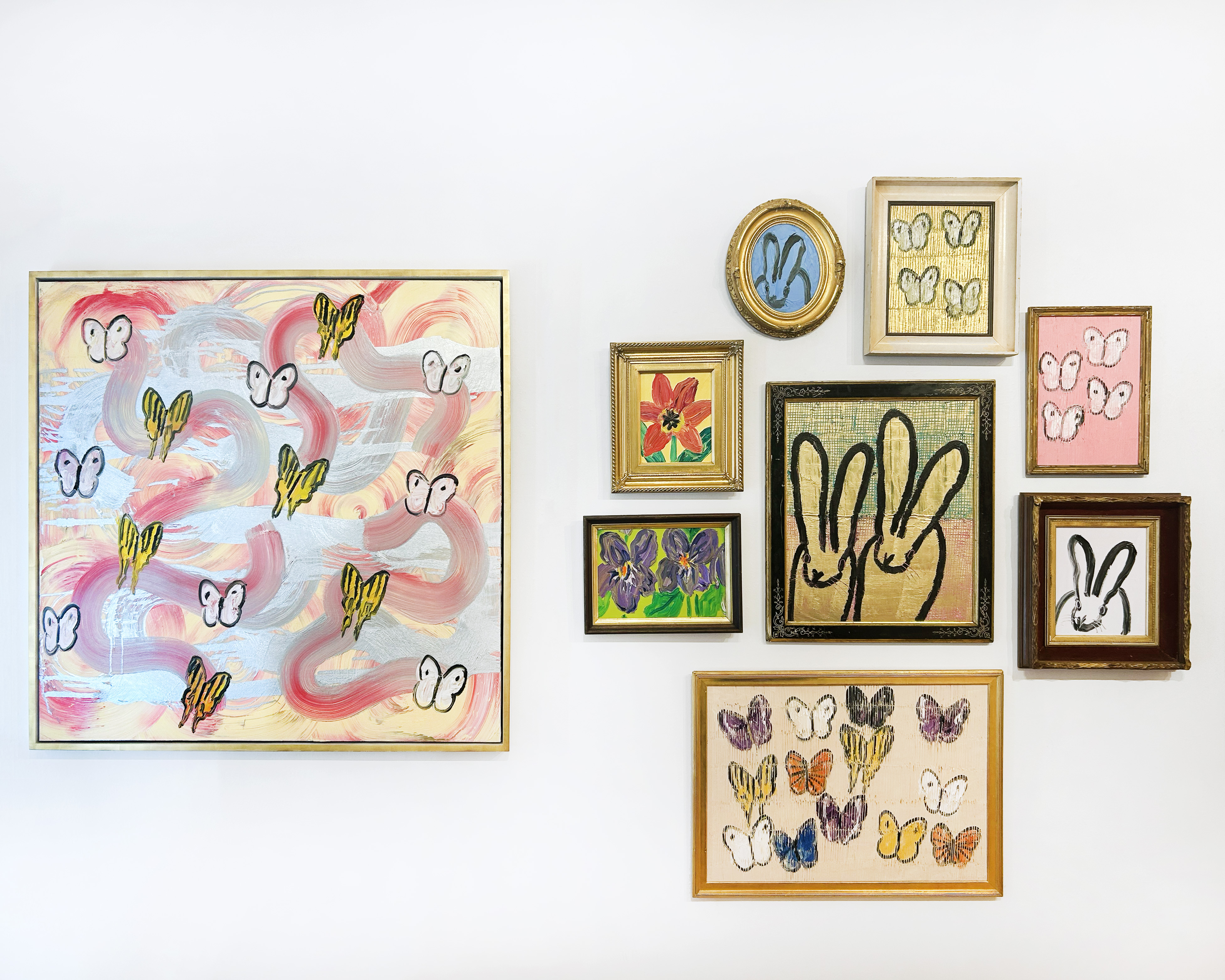 Art by Hunt Slonem, Courtesy DTR Modern