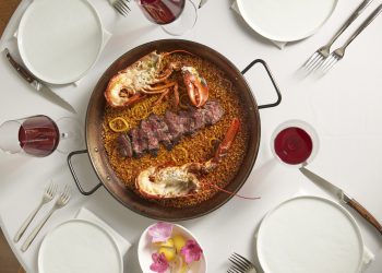 Land and Sea Paella.