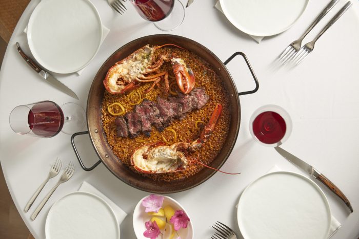 Land and Sea Paella.