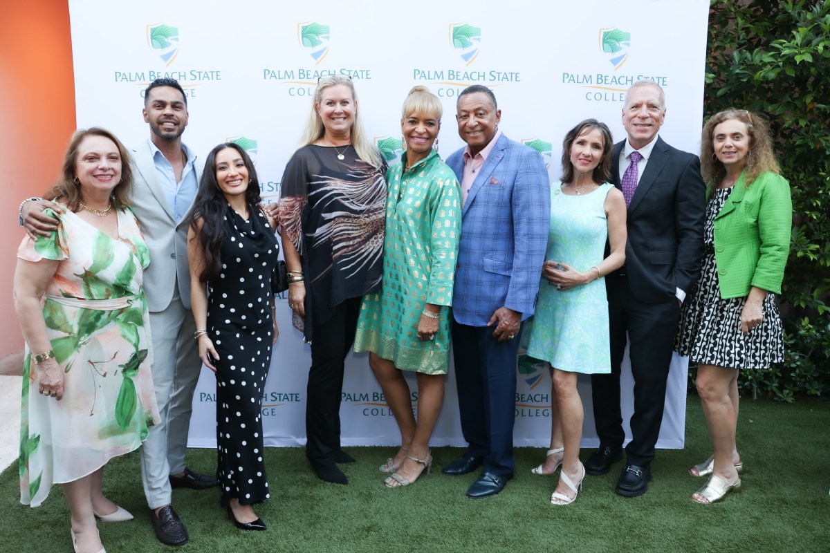 Ava L. Parker, JD with guests at 2026 Dan's Palm Beach Power List