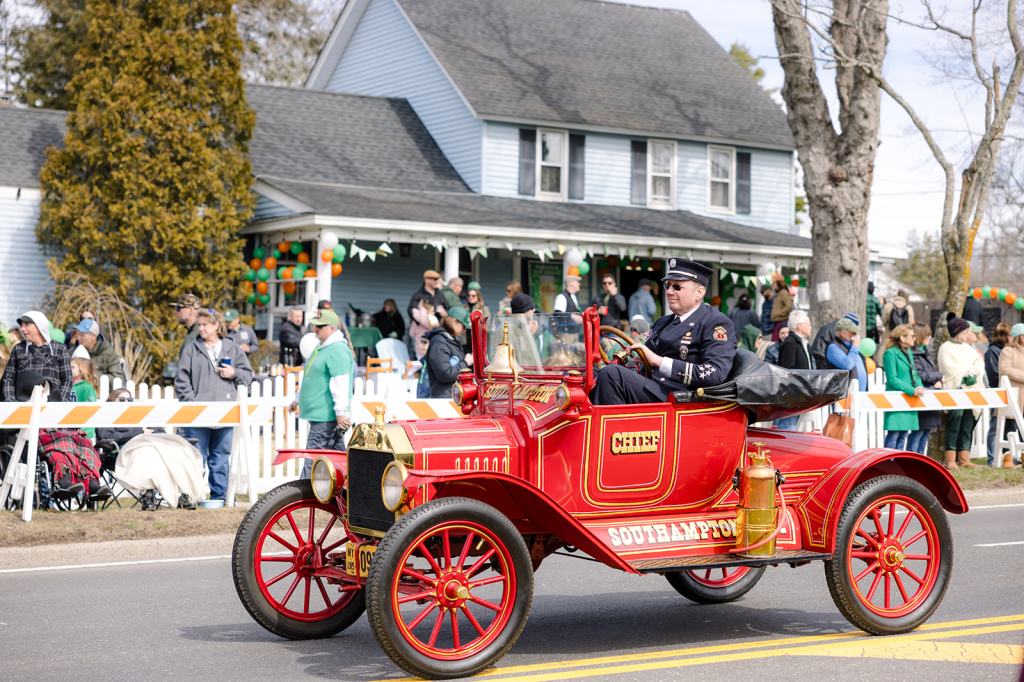 The Hampton Bays St. Patrick's Day Parade takes place March 21.