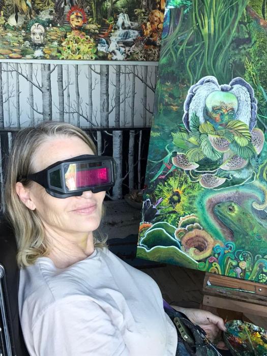 Ishbel Macintosh at work