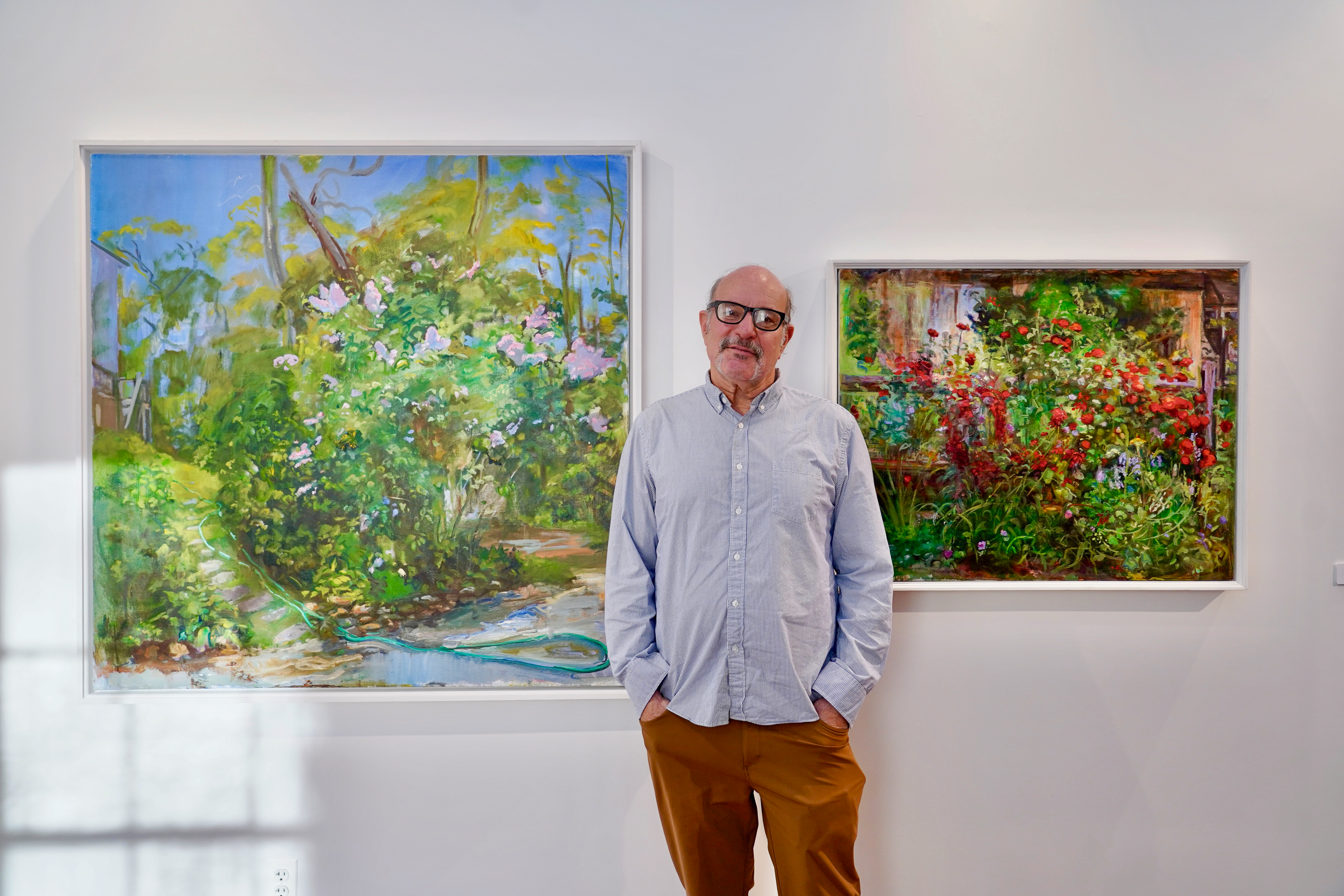 Artist Bruce Lieberman