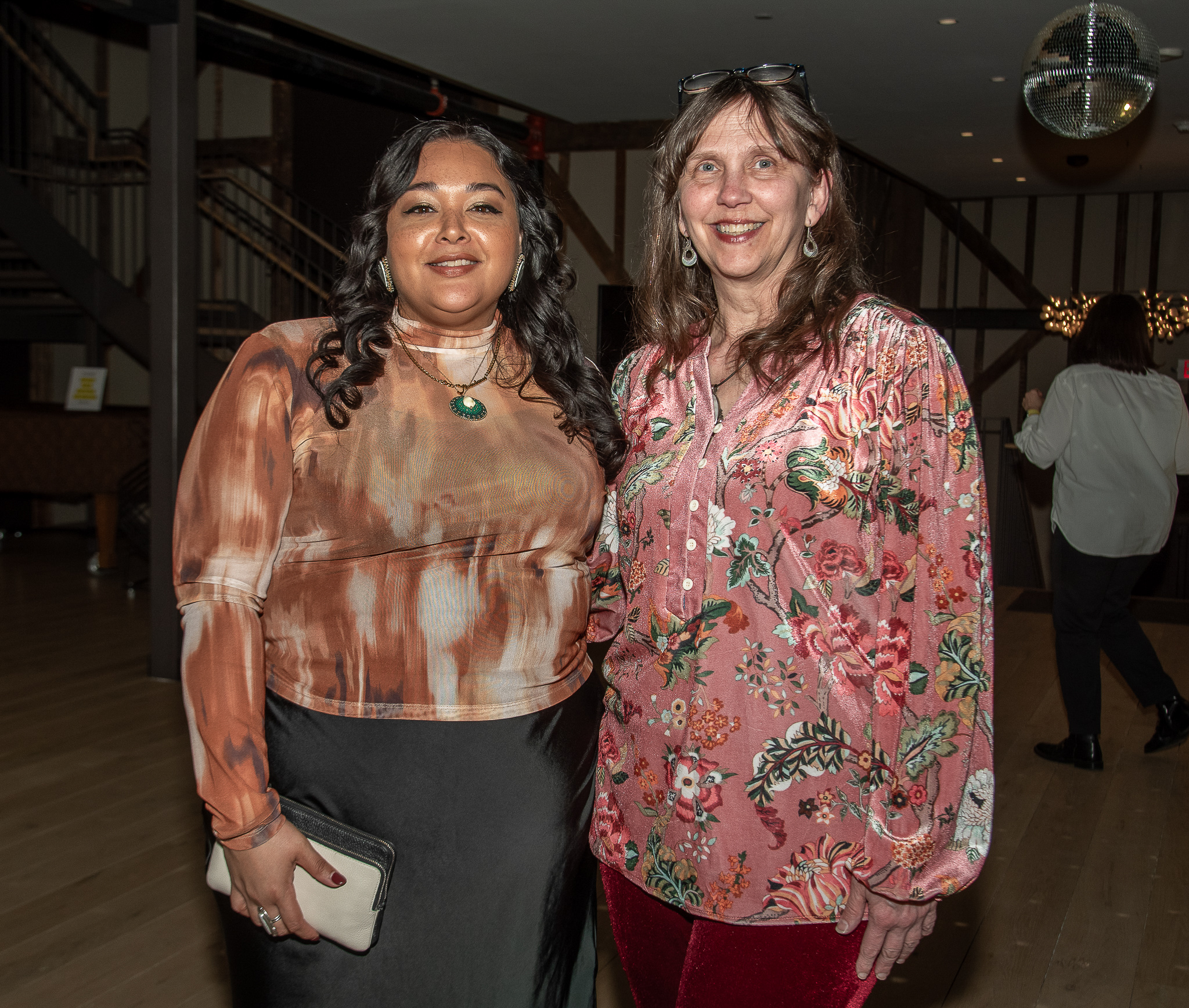 Bianca Collins and Pam Greinke