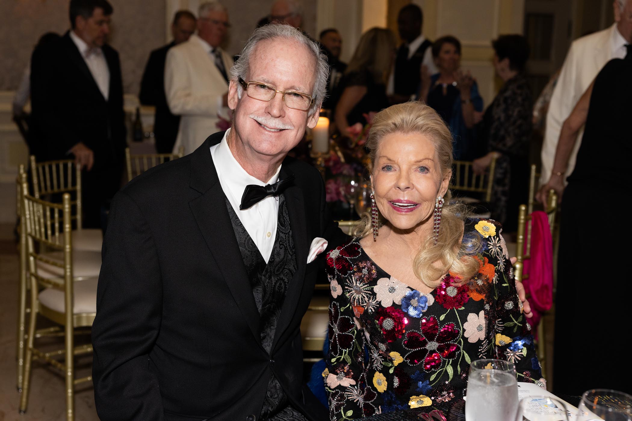 Bill Porter and Honorary Chair Lois Pope