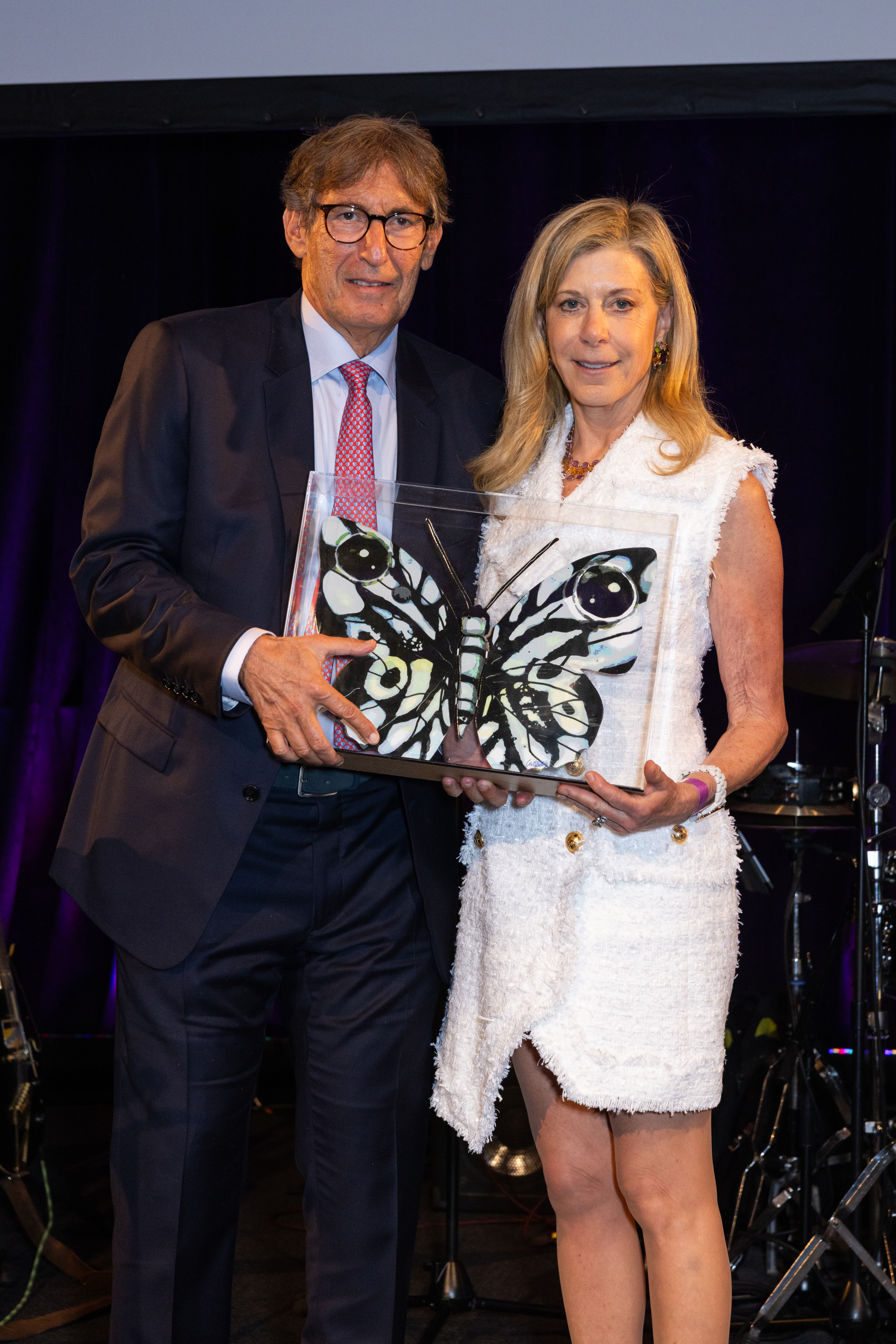 Community Service Honoree, Joe Sprung, Michele Mirman