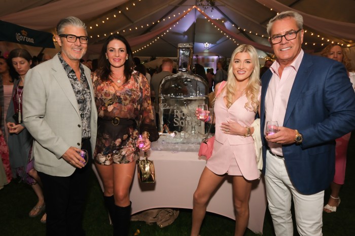 Cheers to a beautiful night at Dan's Rosé Soirée.