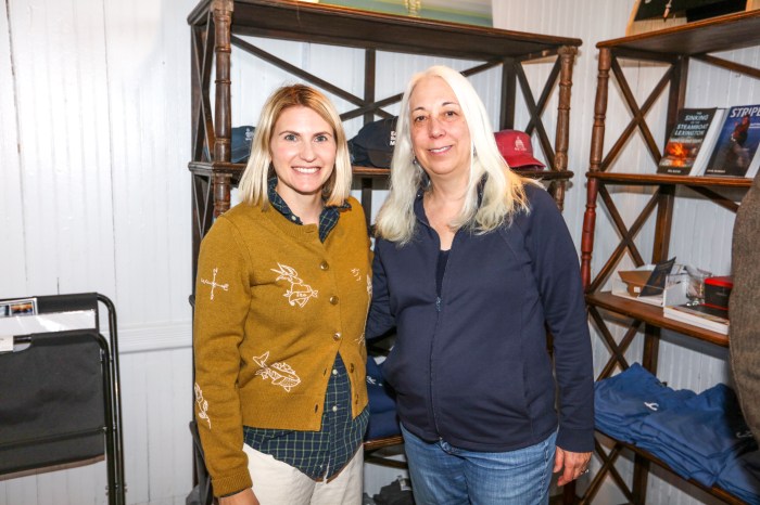 Director Of East End Seaport, Erin Kimmel , Chair Of Board Trustees Of East End Seaport, Joan Ripley