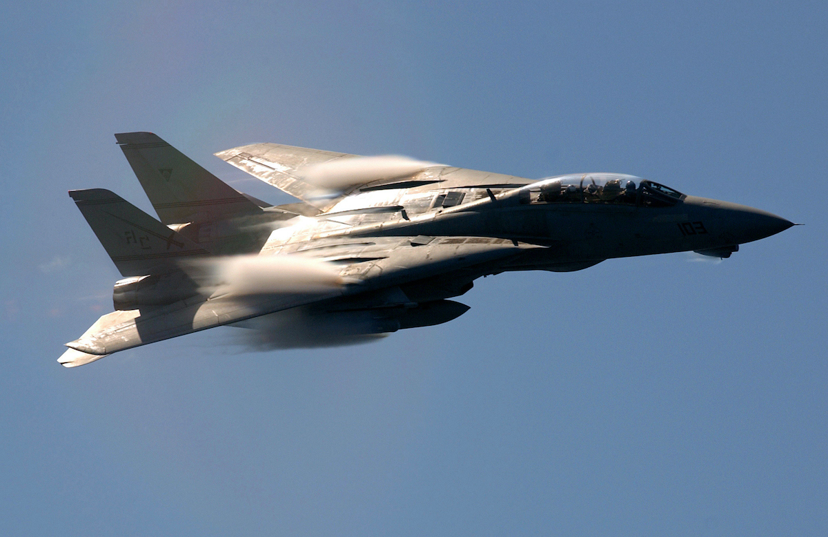 Navy F-14B Tomcat F-14 are in Iran