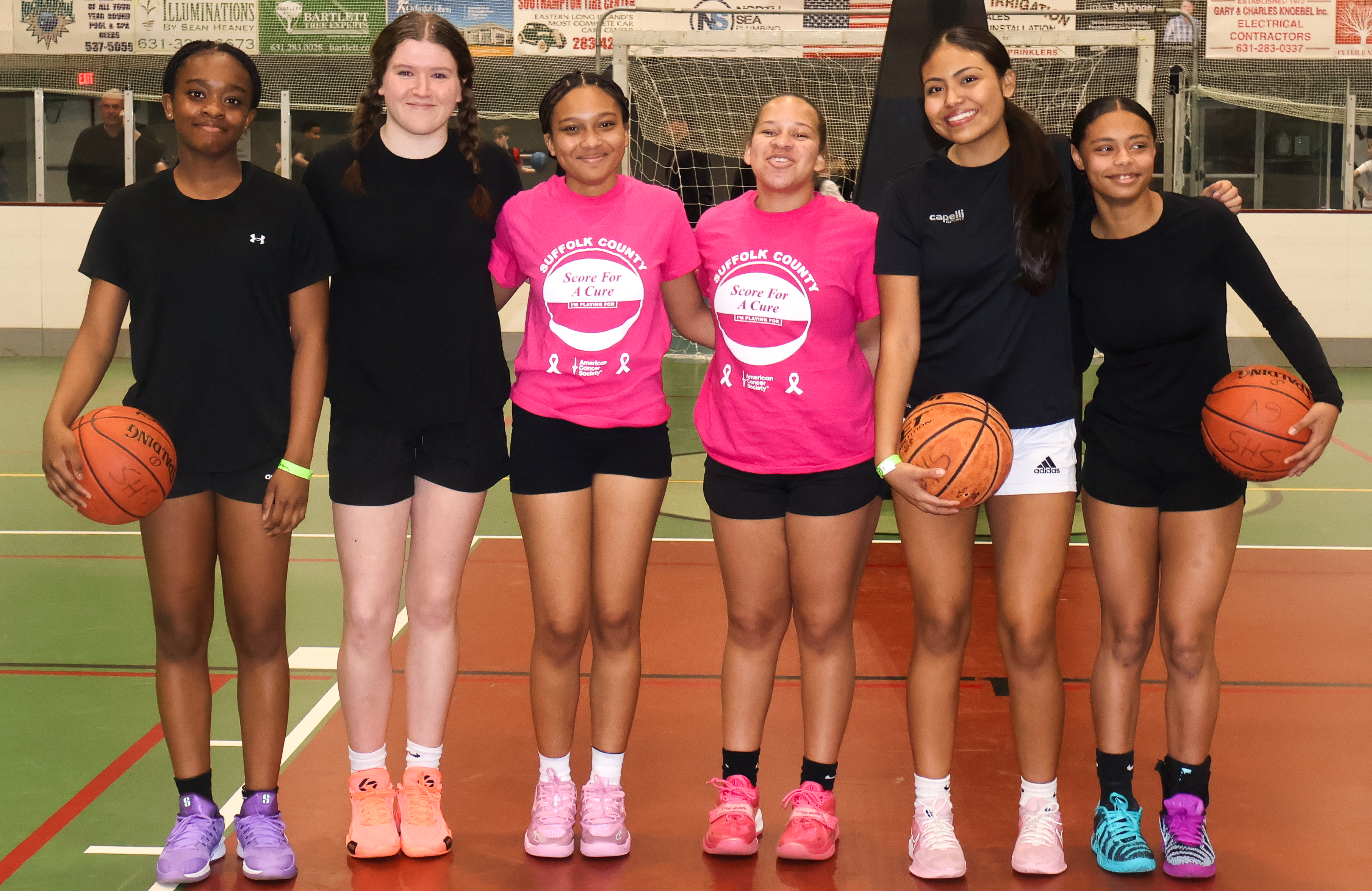 Faith Mack, Josephine Salinetti, Melanie Feliciano, Jaidyn Morton, Aaliyah Comb, Hailry Sulph