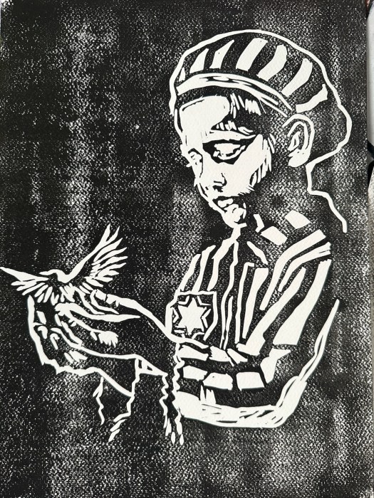 Part of TATY Tatyana Horoshko's new Holocaust series