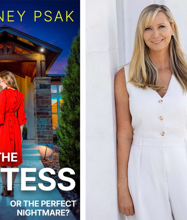 Author Courtney Psak and her book 