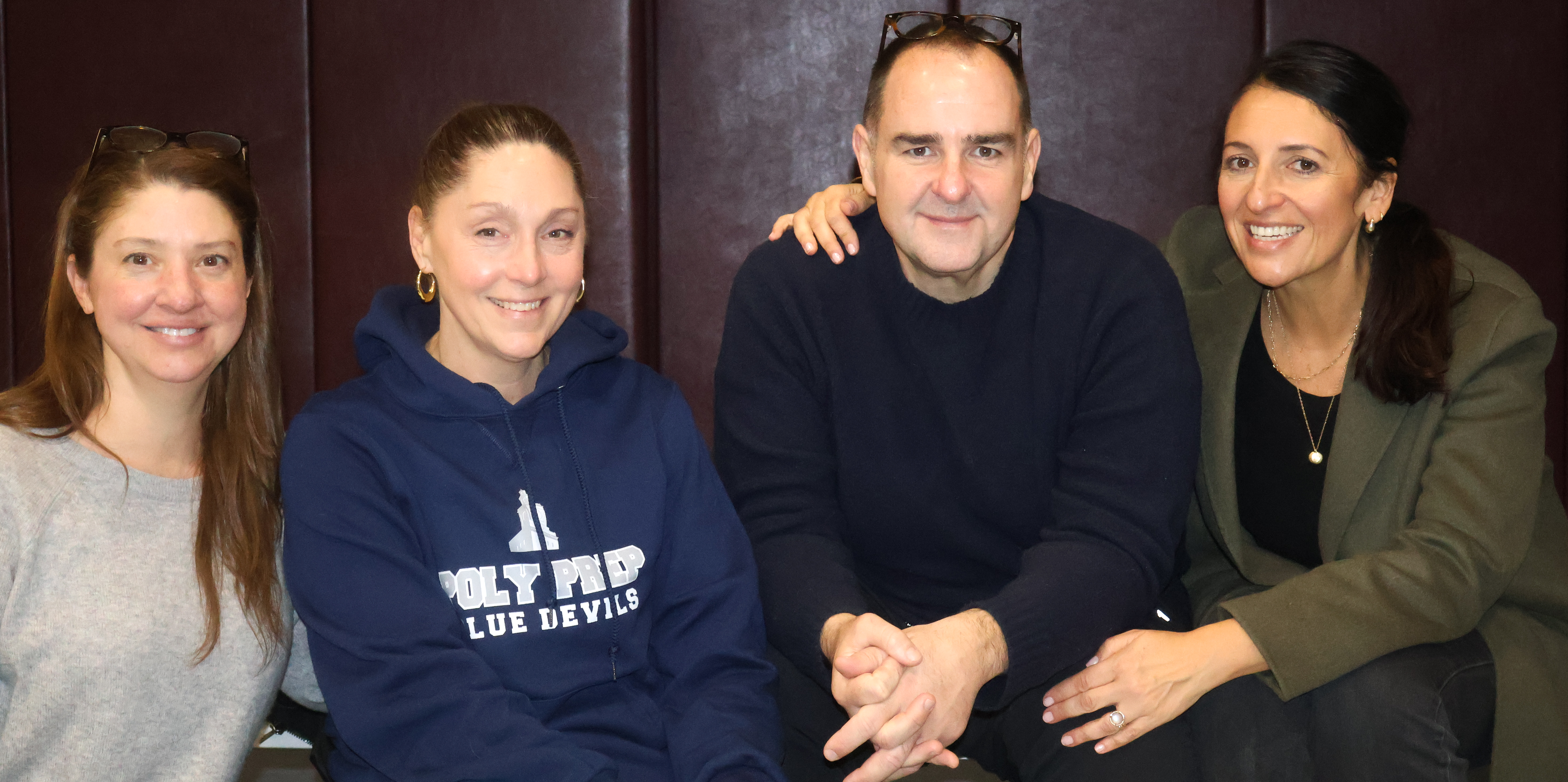 Jen Wolfson, Paige Morris, Huw Davies, Steph Davies