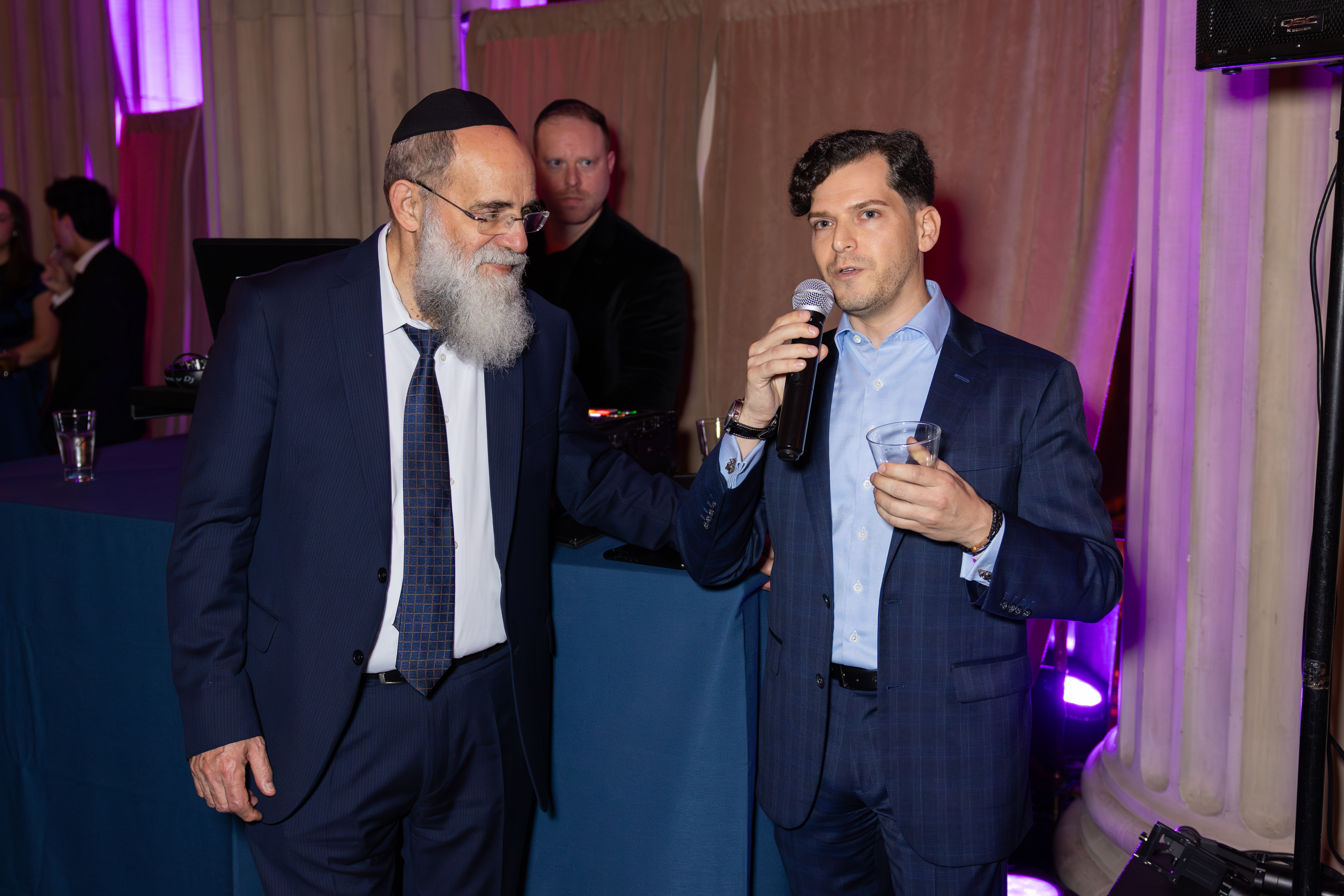 Kalman Samuels, Josh Goldstein, American Friends of Shalva Young Leadership Division Board President
