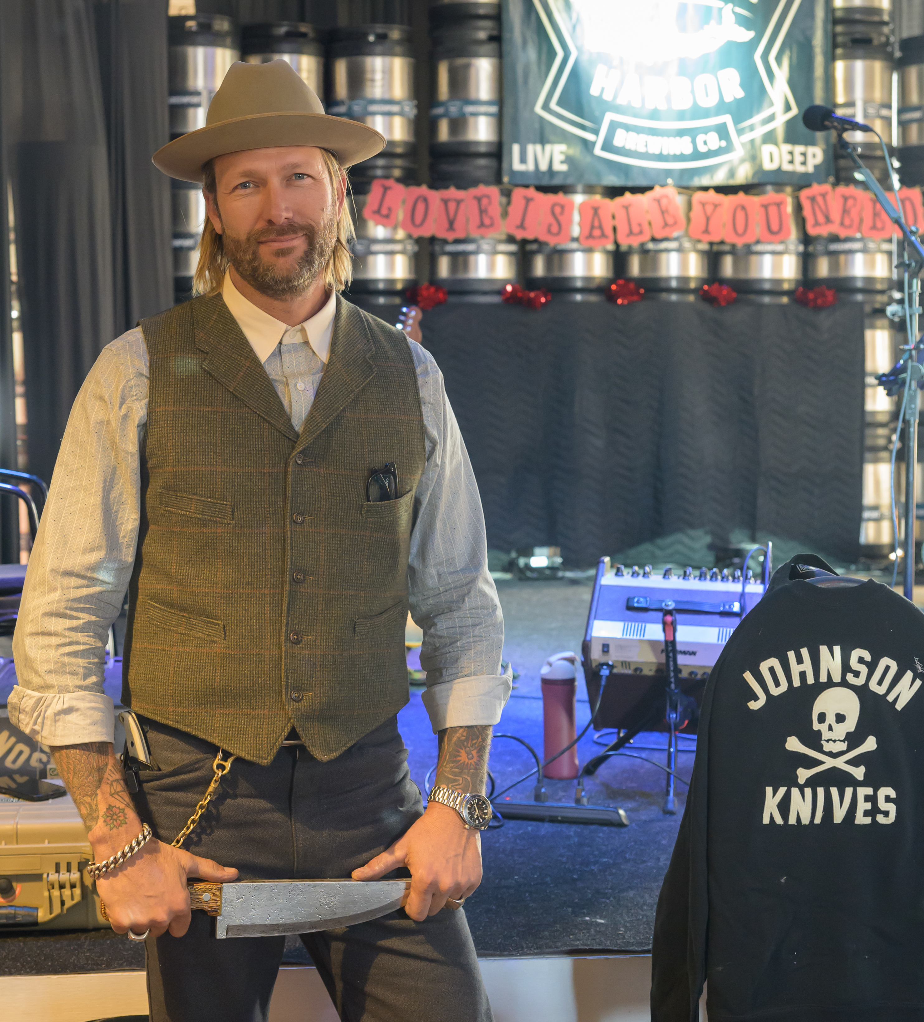 Mike The Knife Johnson from Johnson Knives