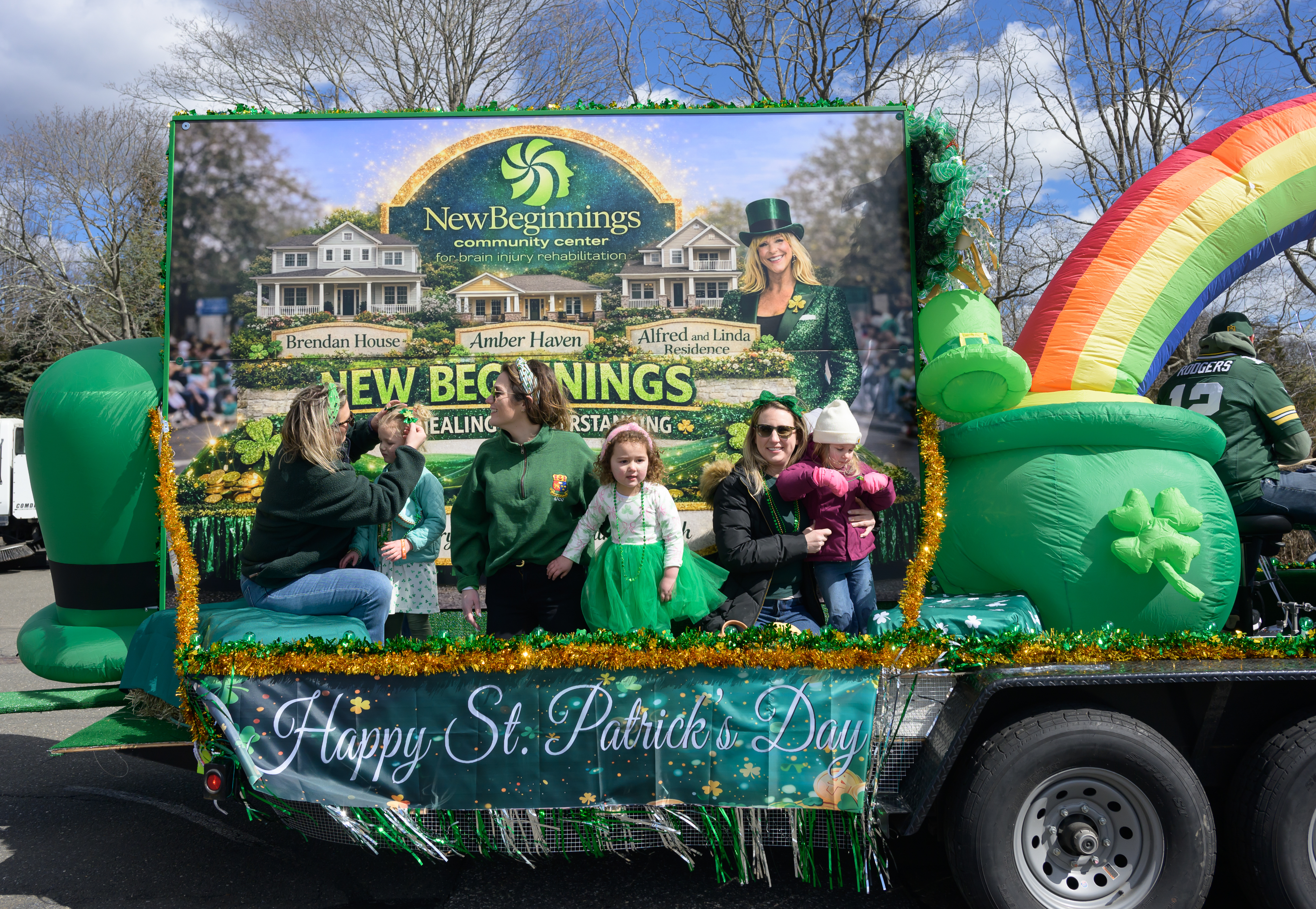 New Beginning's Community Center float