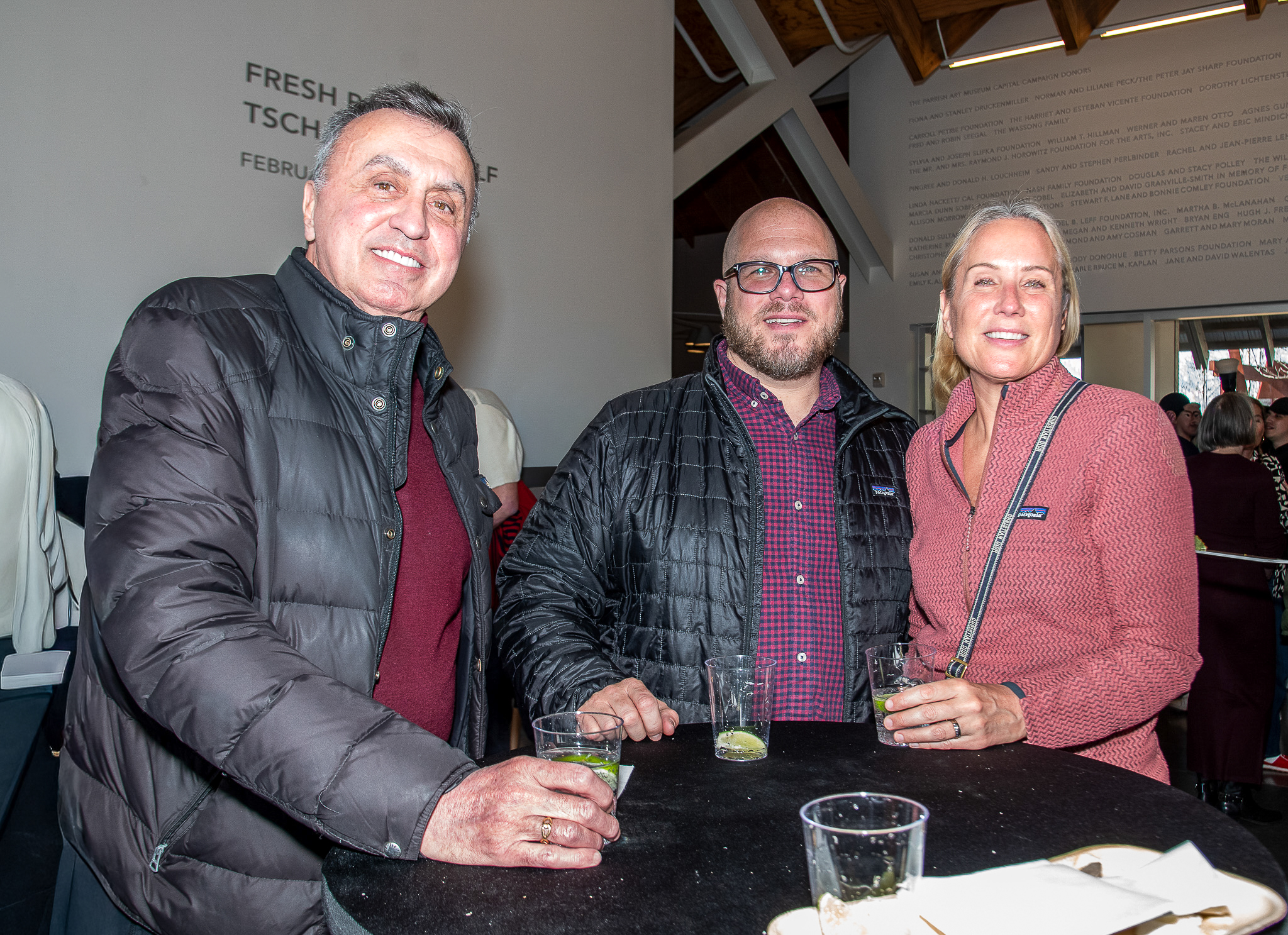 Patrick Guadagno, Seth Webster, Sharon Discorfano