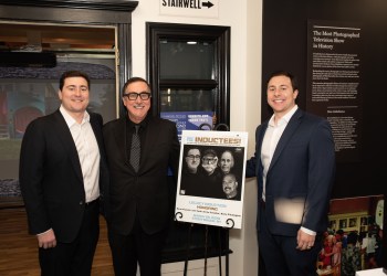 L.-R. :Jonathan Canadeo, Ernie Canadeo, Chris Canadeo (Rob Cuni)