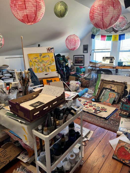 Rochelle Kyrk's studio