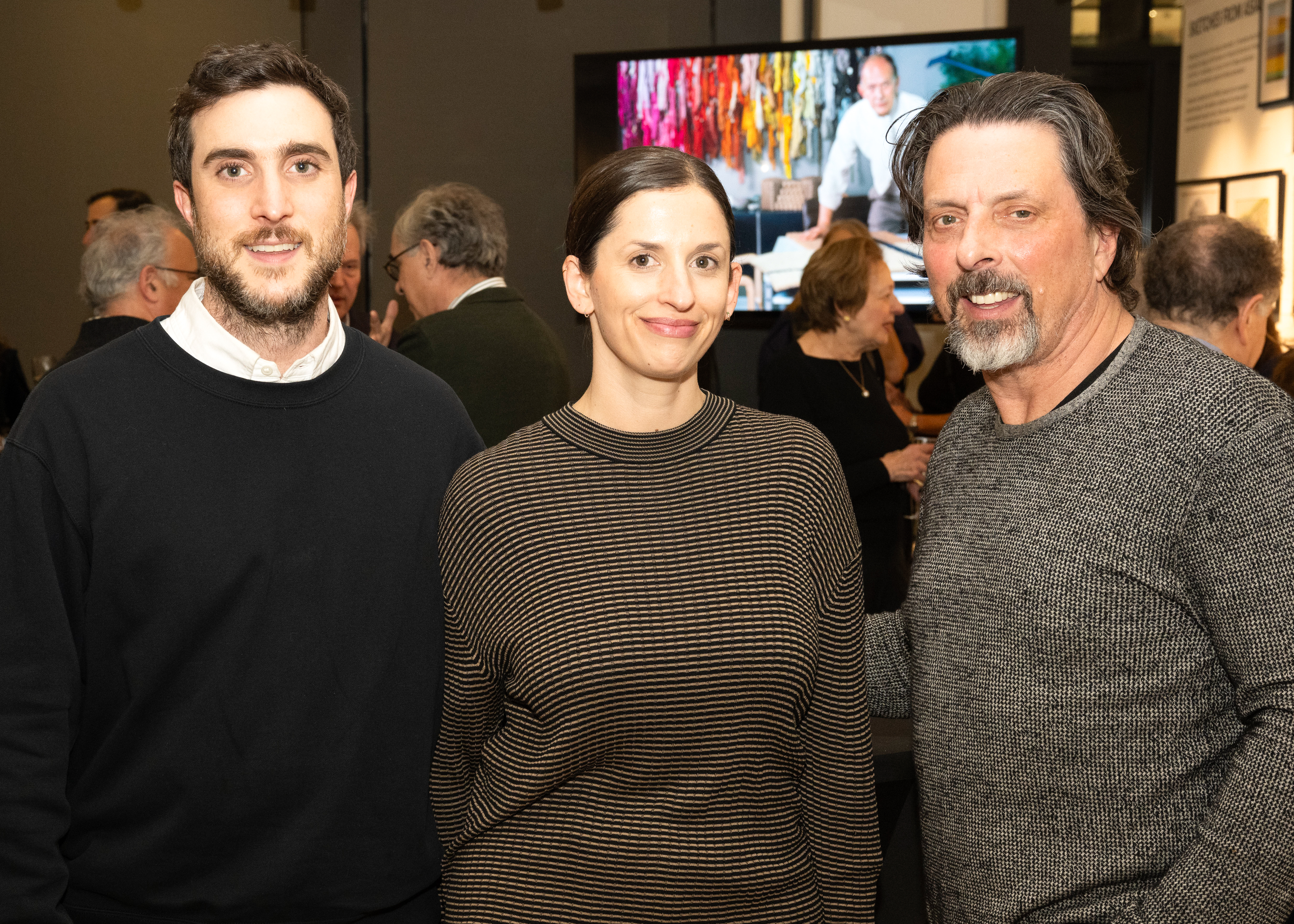 Ryan Harvey, Kate and Larry Fox 