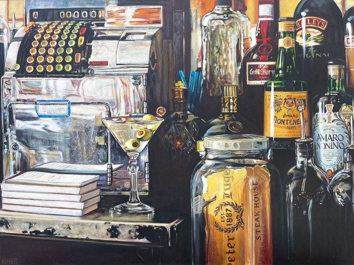 "Peter Luger" still life by Scott Hewett