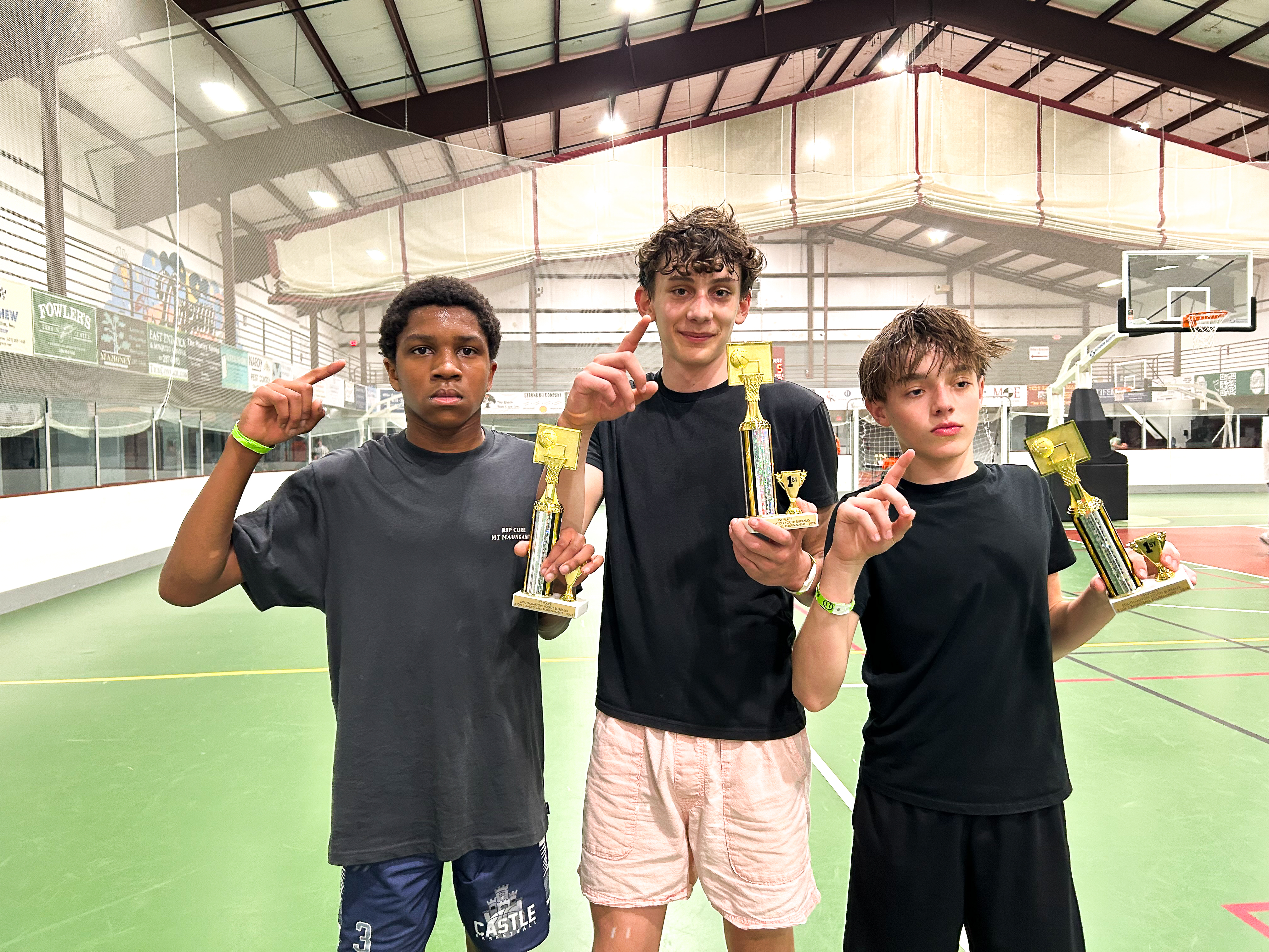 Team ABC Champs Bodhin Drill, Asher Kilroe, and Cecil Broderick Bates Win 7-8 Grade Division