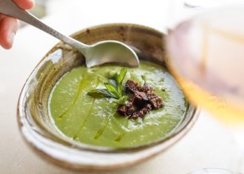 Spring Pea and Lettuce.