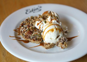 Estia’s Little Kitchen's Carmelita with Ice Cream (Estia’s Little Kitchen)