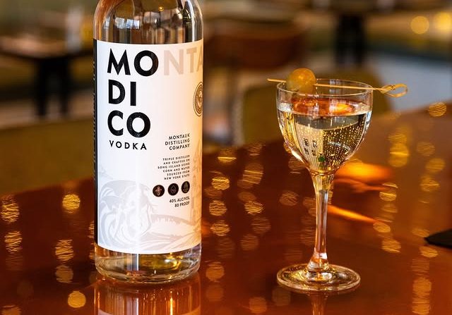 Montauk Distilling Co. Modico Martini.