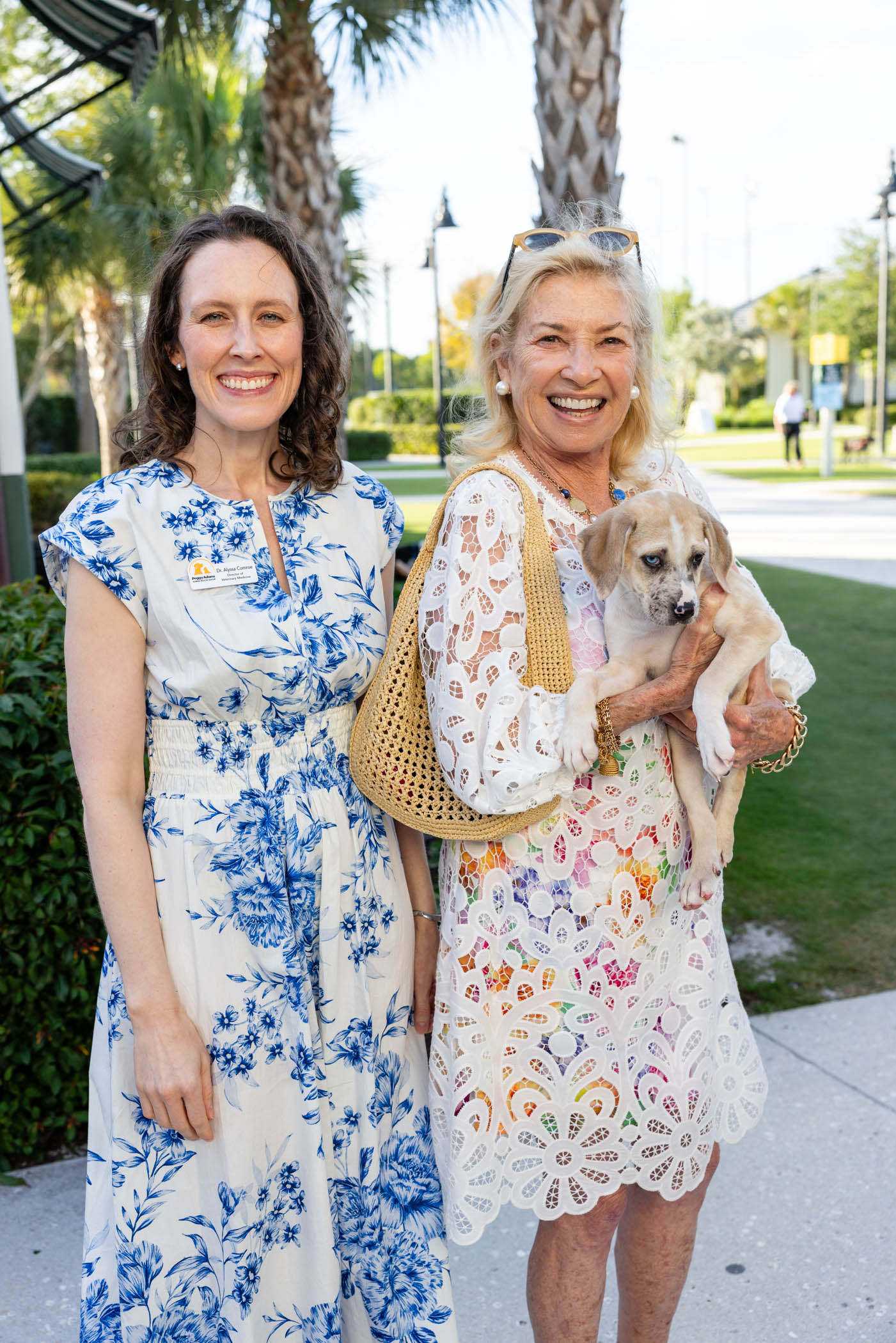 Dr. Alyssa Camroe and Pauline Pitt