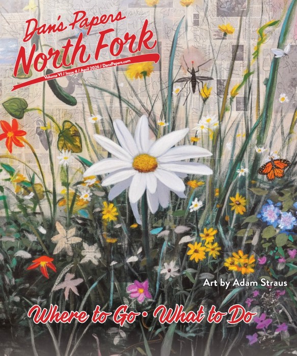 April 2026 Dan's North Fork cover art by Adam Straus