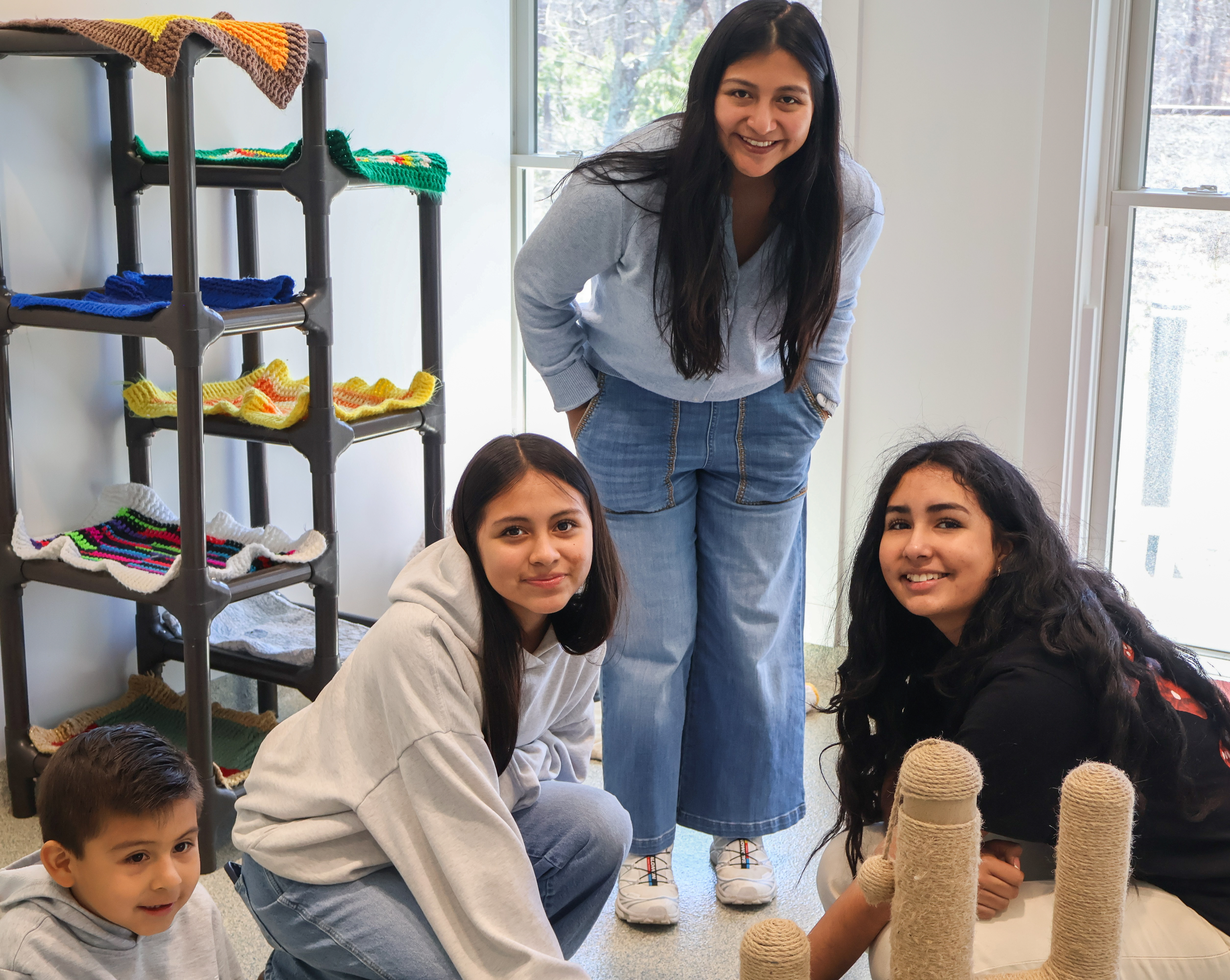 Alejandro, Sofia, Vanessa and Emily