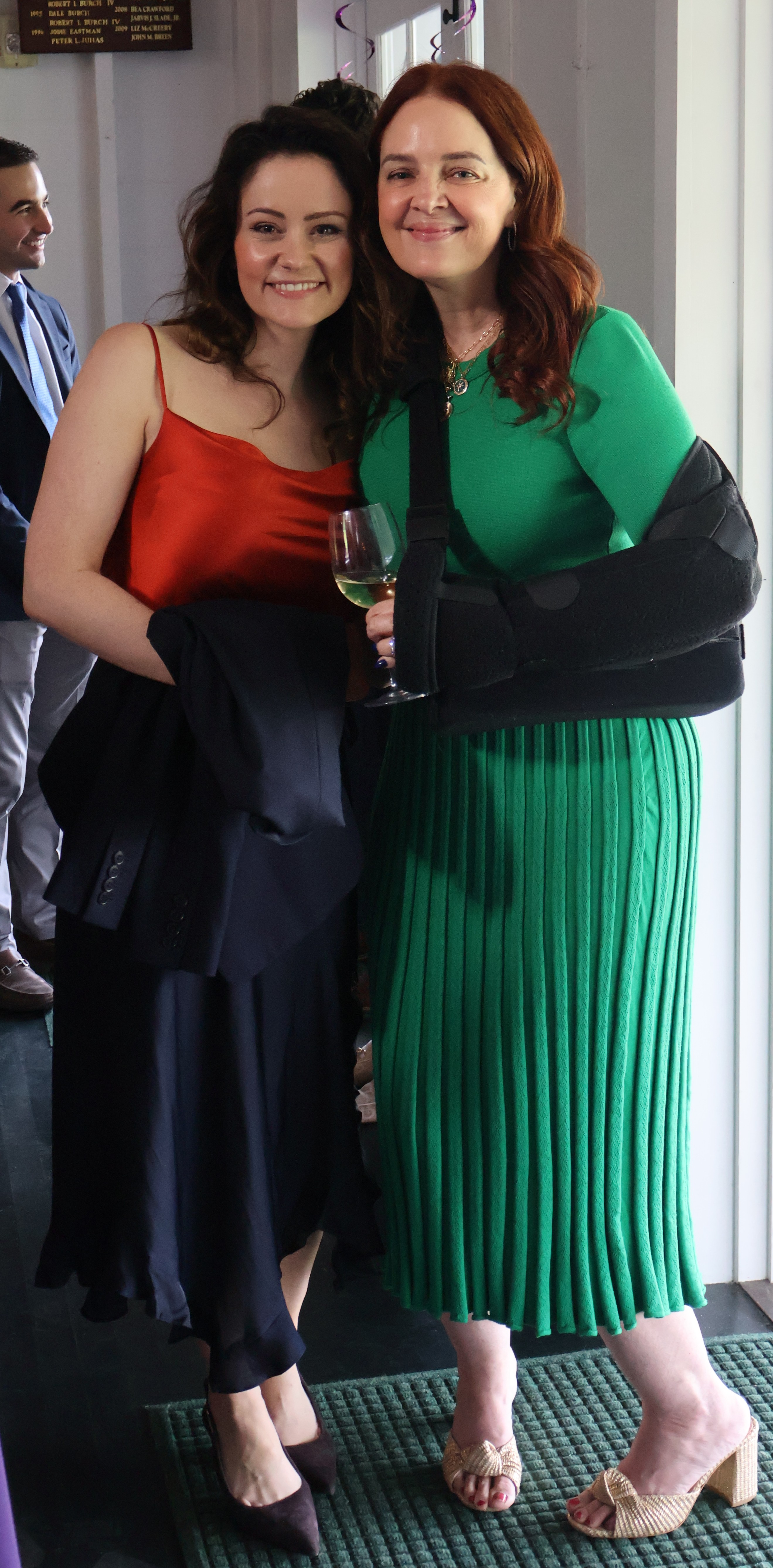 Author LJ Ross and Heather Ross