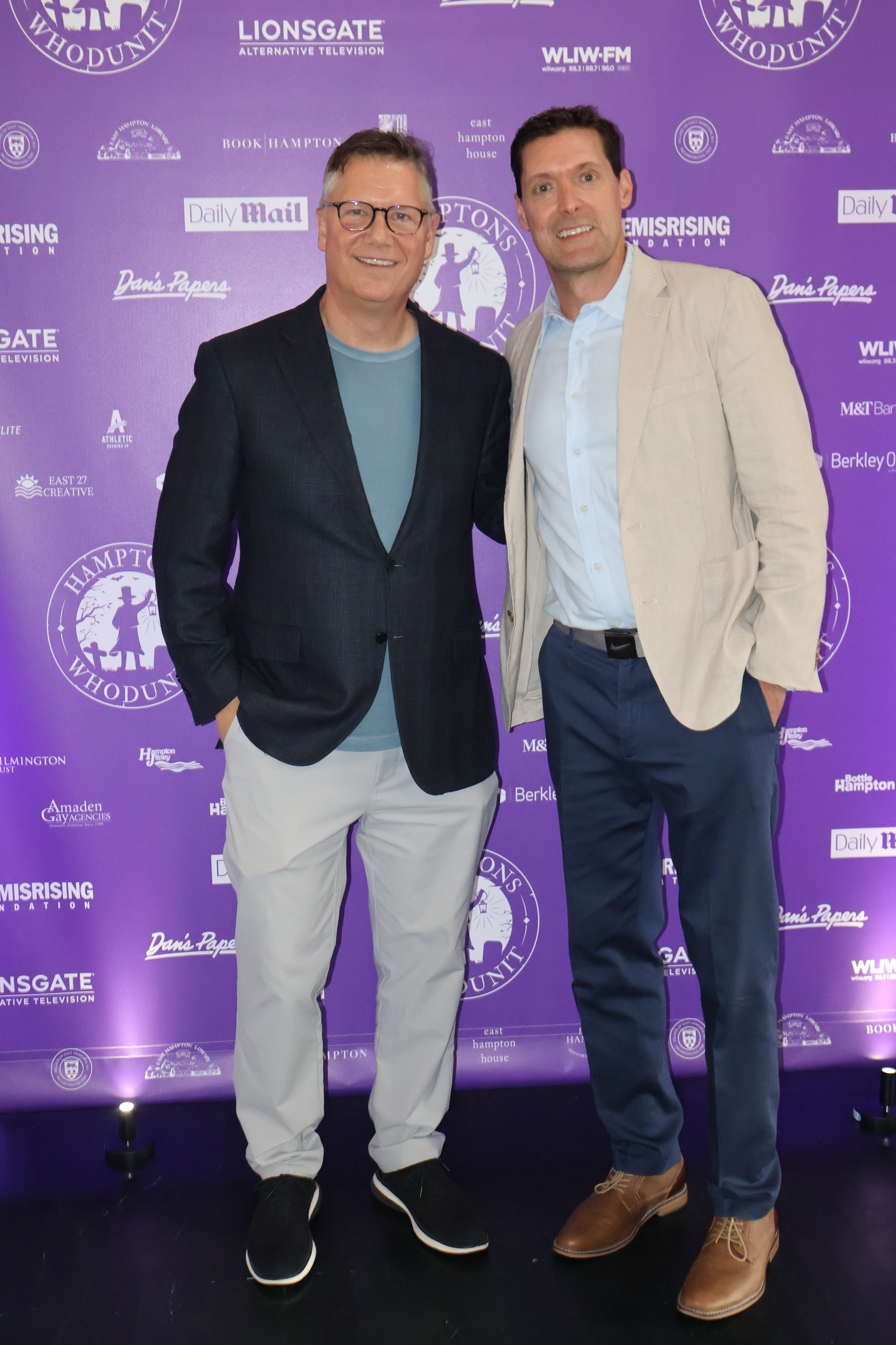 Authors David Ellis and Charlie Donlea