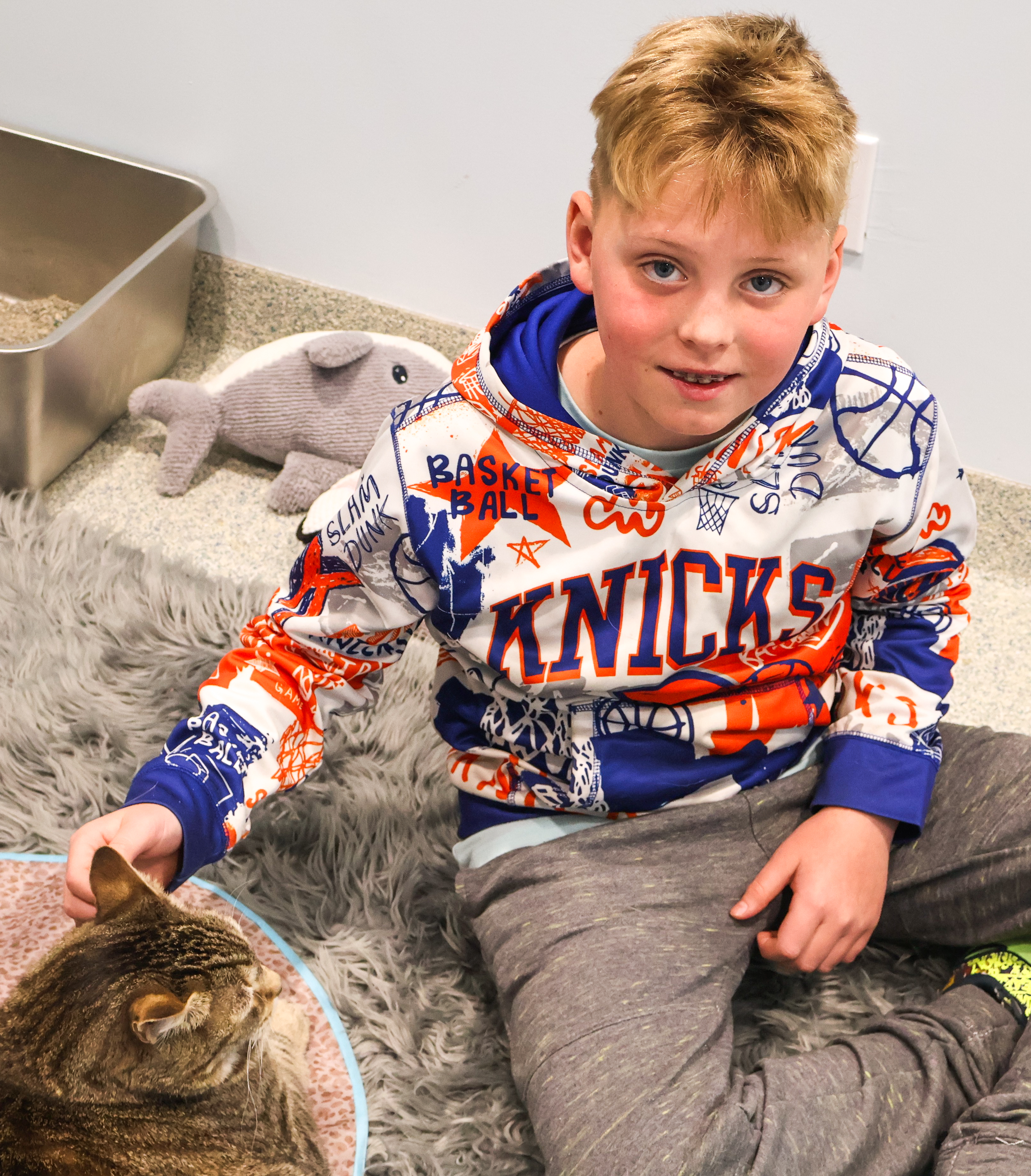 Barrett Steyert with Oliver