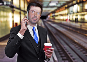 Pete Buttigieg is a frequent Hamptons Subway rider, though he's rarely seen aboard because his position grants him permission to ride with the conductor.