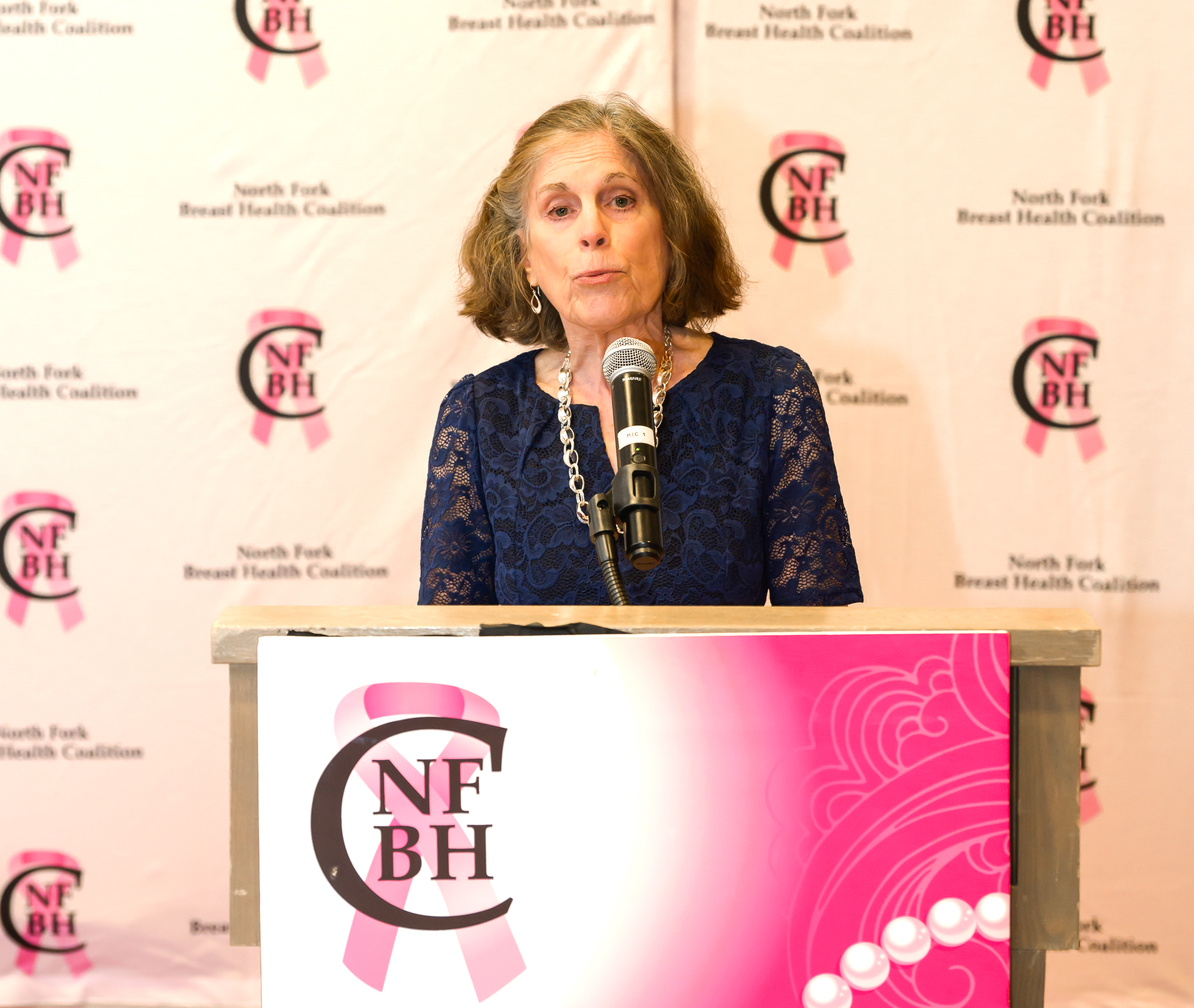 Caren Heacock delivering Gala Invocation